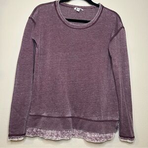Aeropostale Women's Mauve Sweatshirt